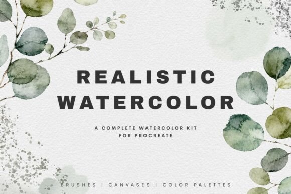 Download Realistic Watercolor Procreate Brushes - Premium Resources
