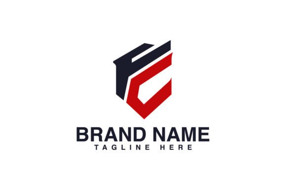 Download Letter FC Premium Geometric Logo Design. - Geometric logo Collection