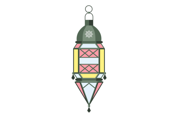 Download Decorative Lantern with Arabesque Ornament - Arabesque Collection